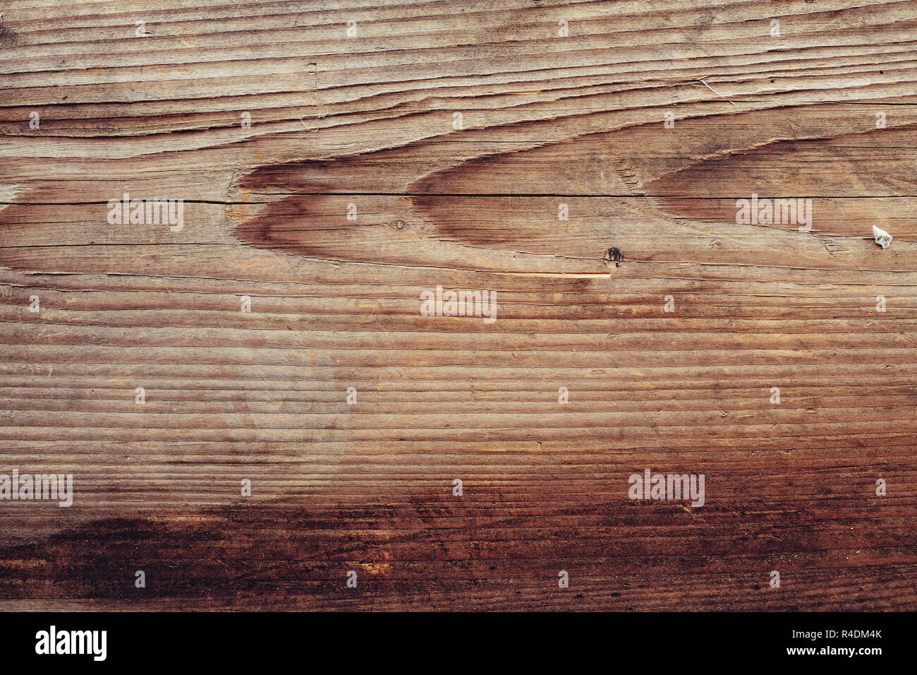 Sfondo di legno vecchio, incrinato weathered Tavoloni Quercia texture di superficie Foto Stock