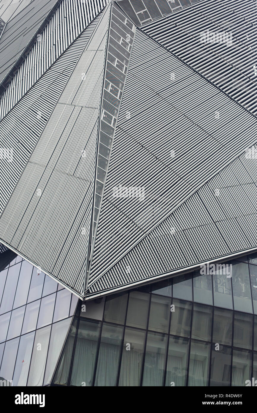 Comune di affari moderni grattacieli di Singapore Foto Stock