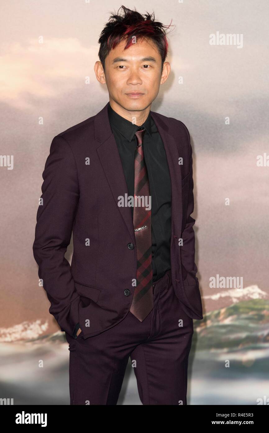 Londra, Regno Unito. 26 Nov 2018. James Wan assiste AQUAMAN - Premiere mondiale. Londra, Regno Unito. 26/11/2018 | Utilizzo di credito in tutto il mondo: dpa picture alliance/Alamy Live News Foto Stock
