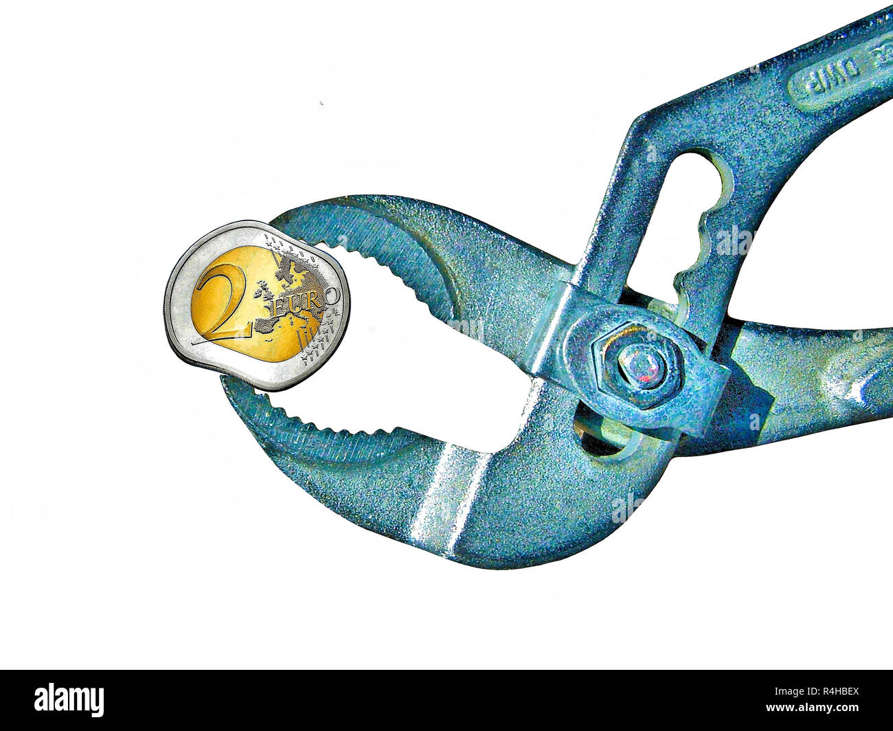 Euro crash test Foto Stock