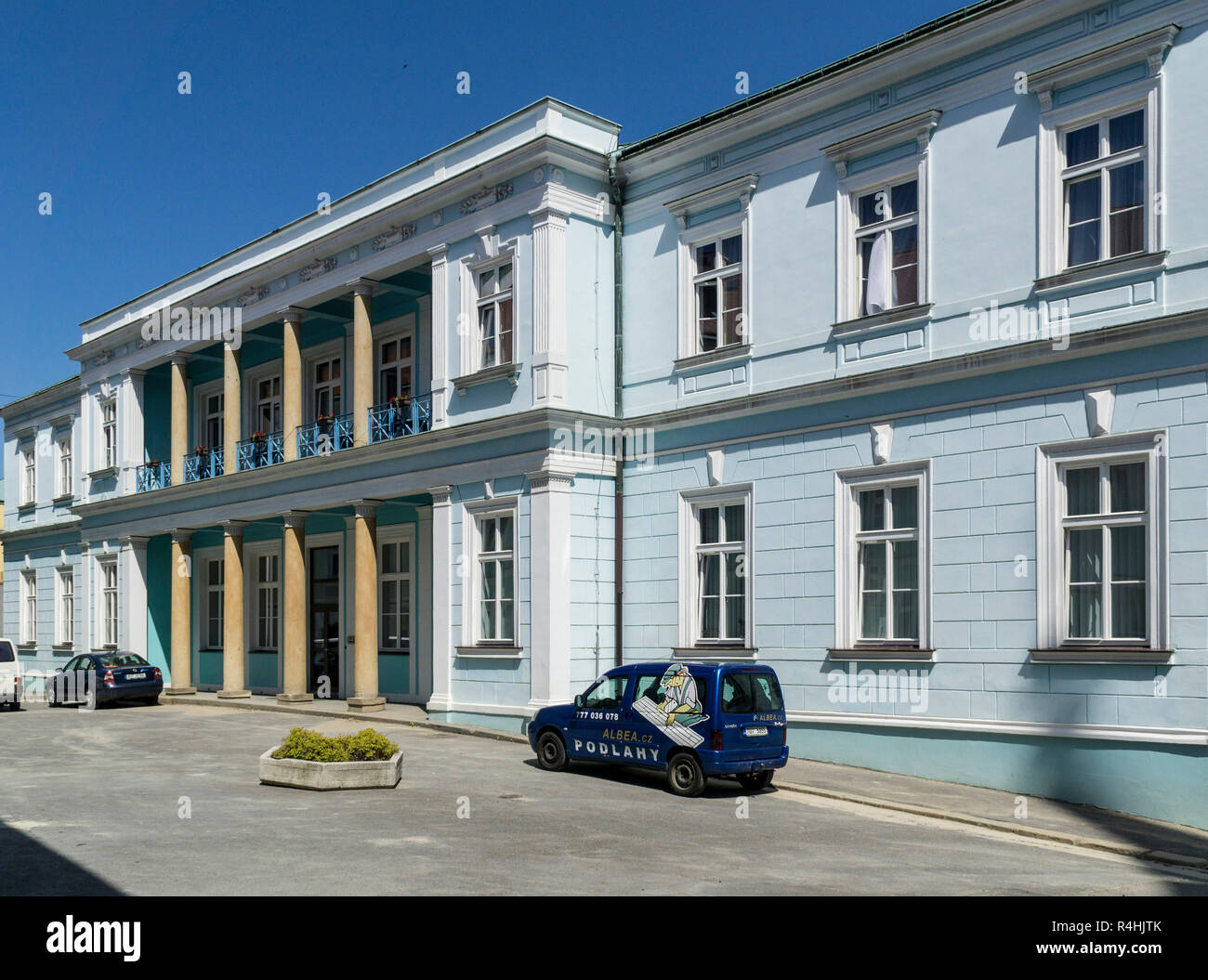 Kurort Teplice, Health Resort Complesso Beethoven, Kurkomplex Beethoven Foto Stock