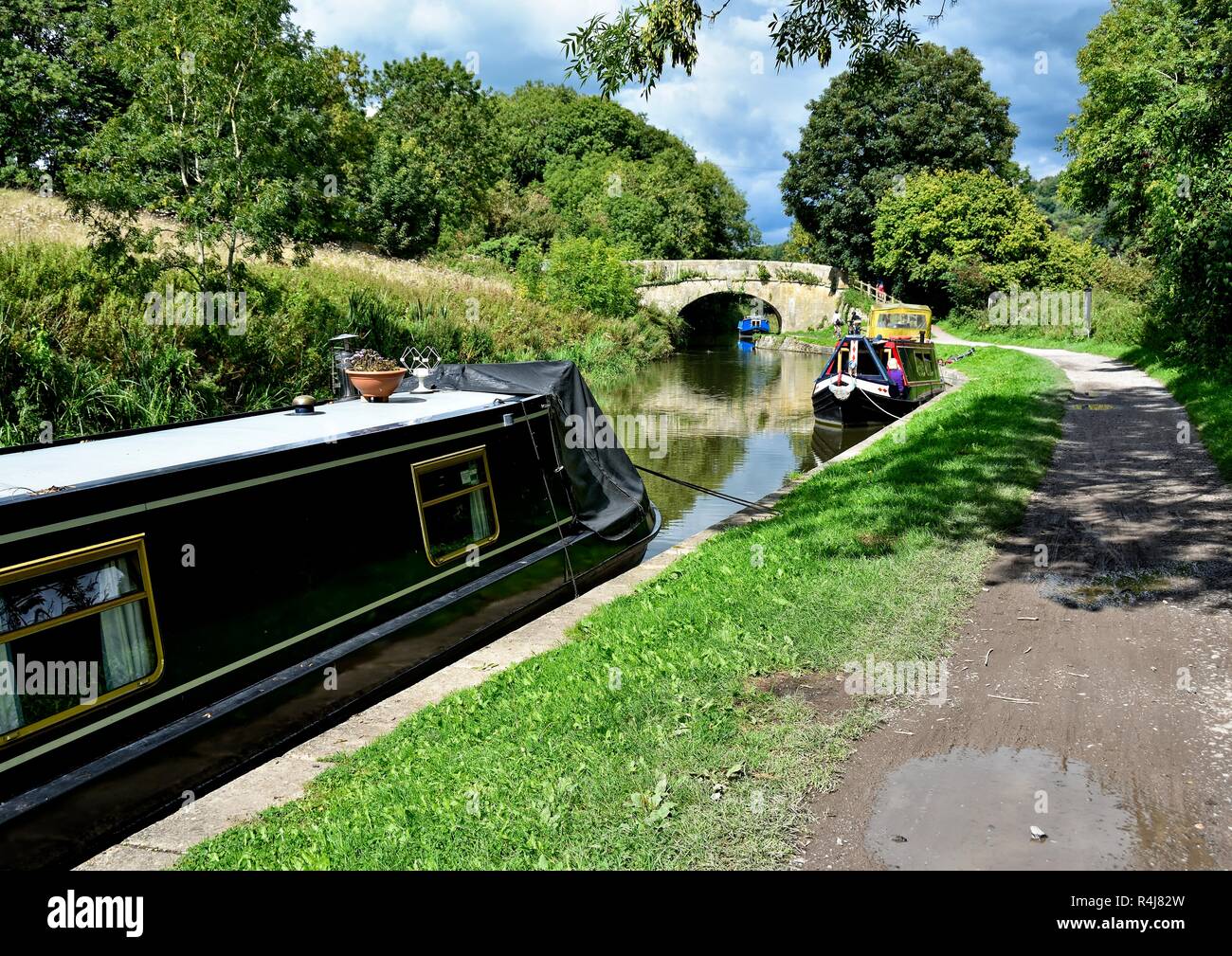 Kennet & Avon Canal Claverton Bath Somerset Foto Stock