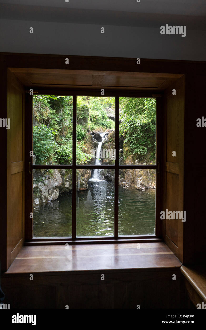 Rydal Hall, NR Ambleside, Lake District inglese, Cumbria, Regno Unito Foto Stock