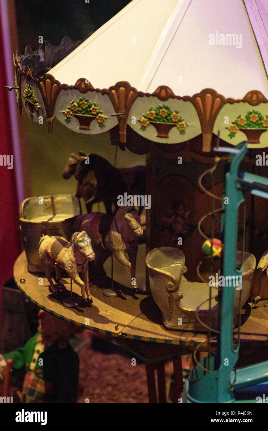 Giostra giocattolo Foto Stock