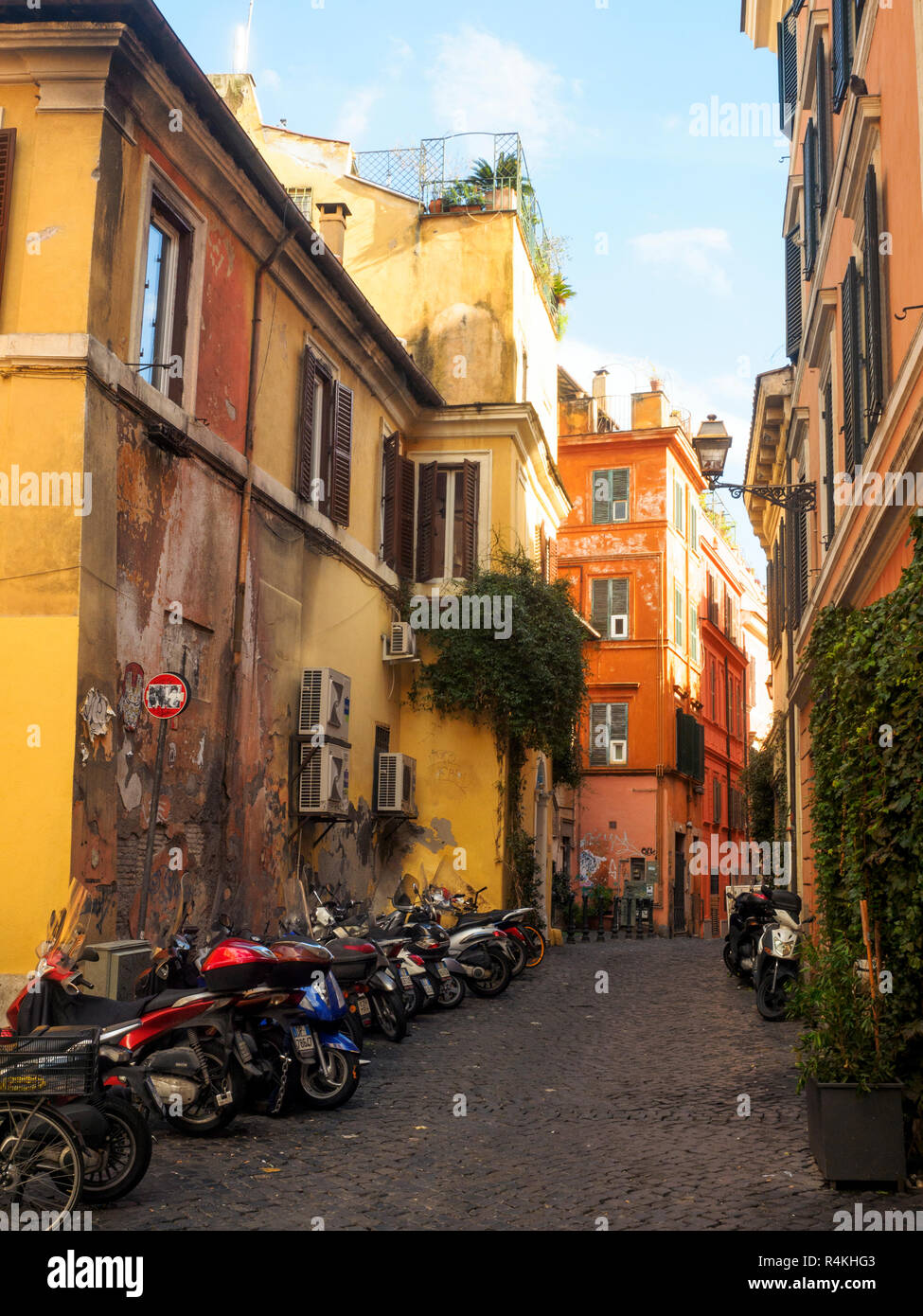 Trastevere - Roma, Italia Foto Stock
