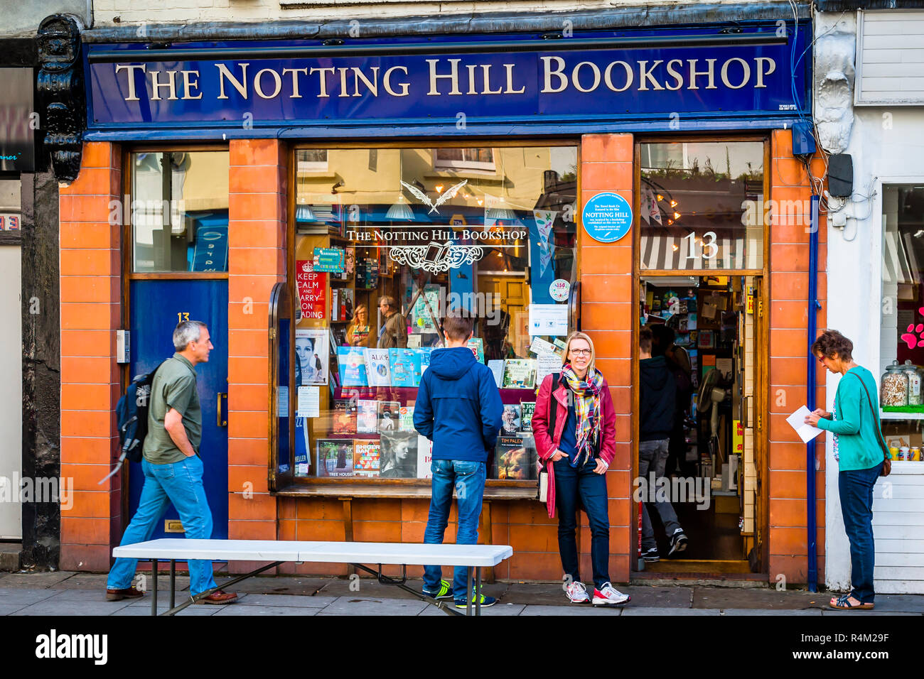 Notting Hill Bookshop, Londra Foto Stock