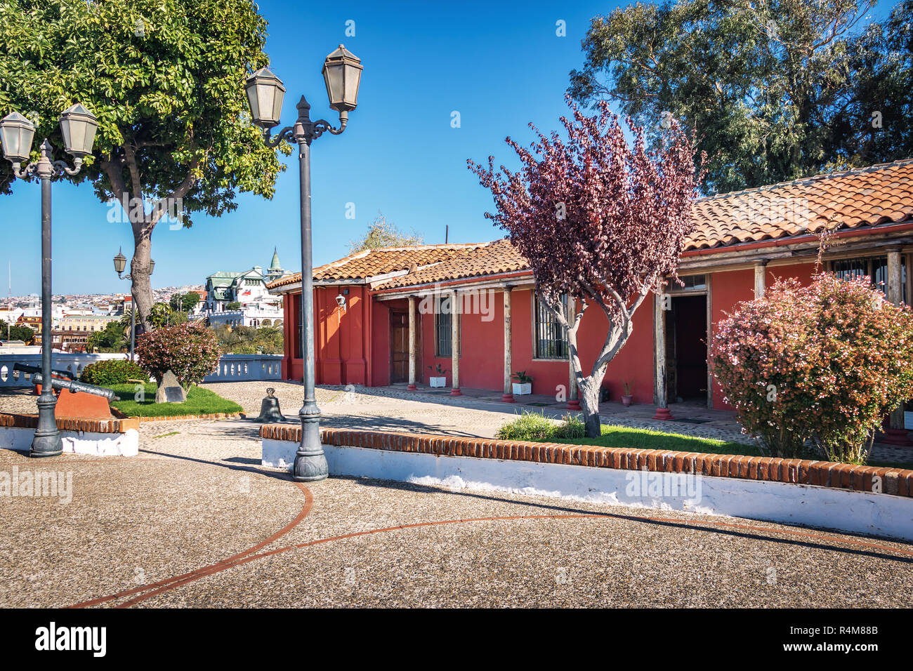 Signore Cochrane Museum - Valparaiso, Cile Foto Stock