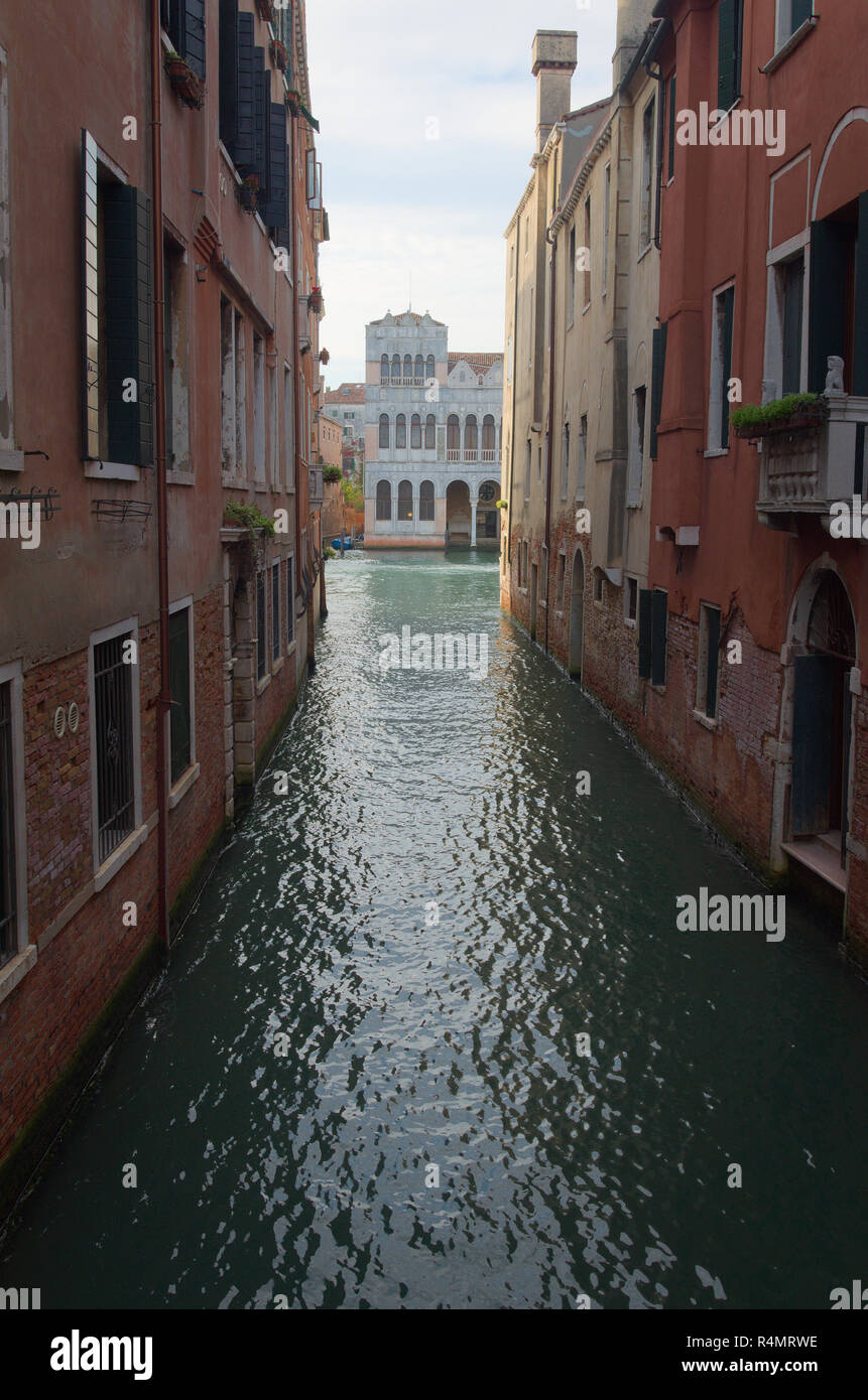 Canali di Venezia Foto Stock