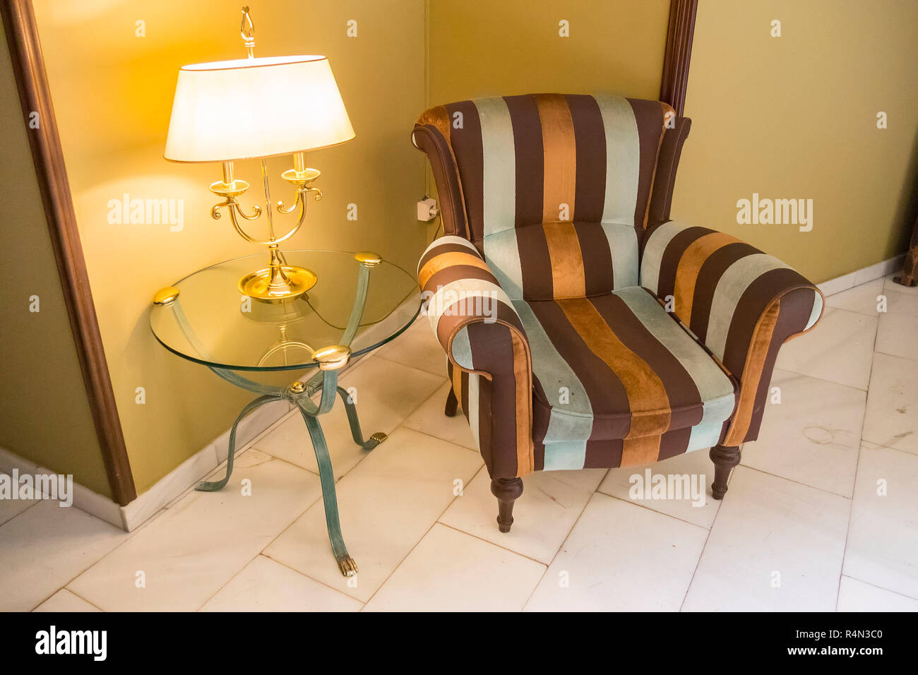 Decorate Vintage home corner Foto Stock