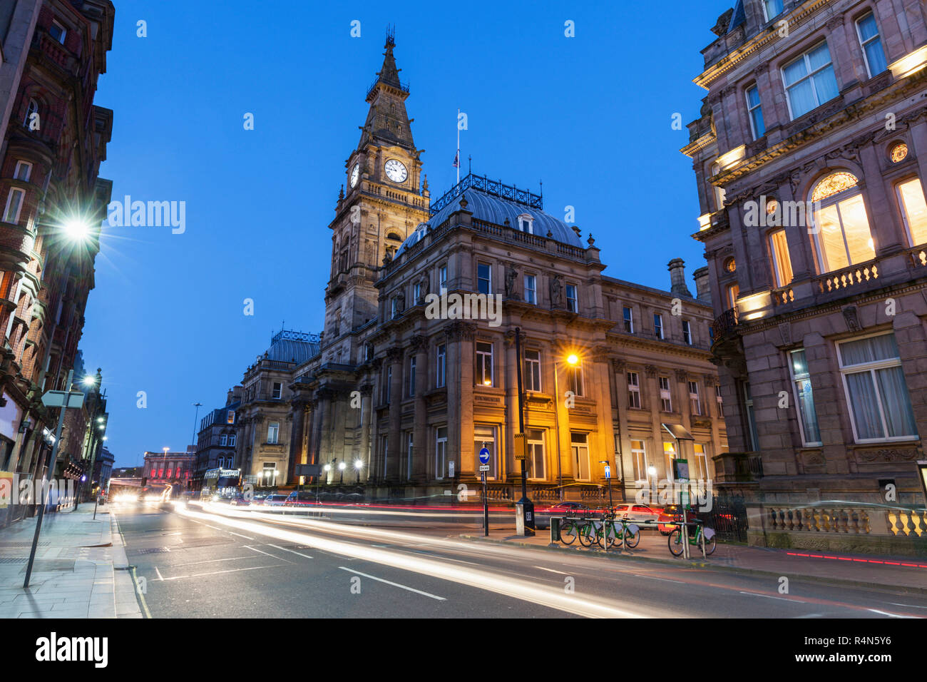Gli edifici del governo di Liverpool, in Inghilterra Foto Stock