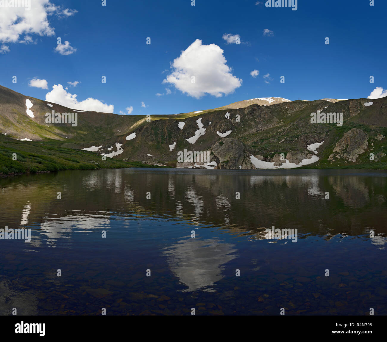 Murray lago a Guanella Pass, Colorado Foto Stock