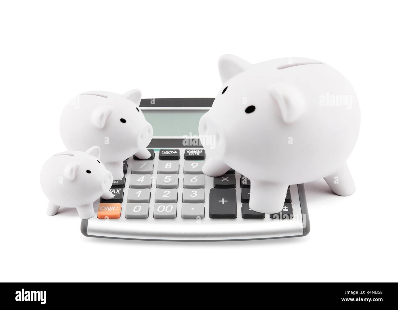 Il calcolo di finanza Foto Stock