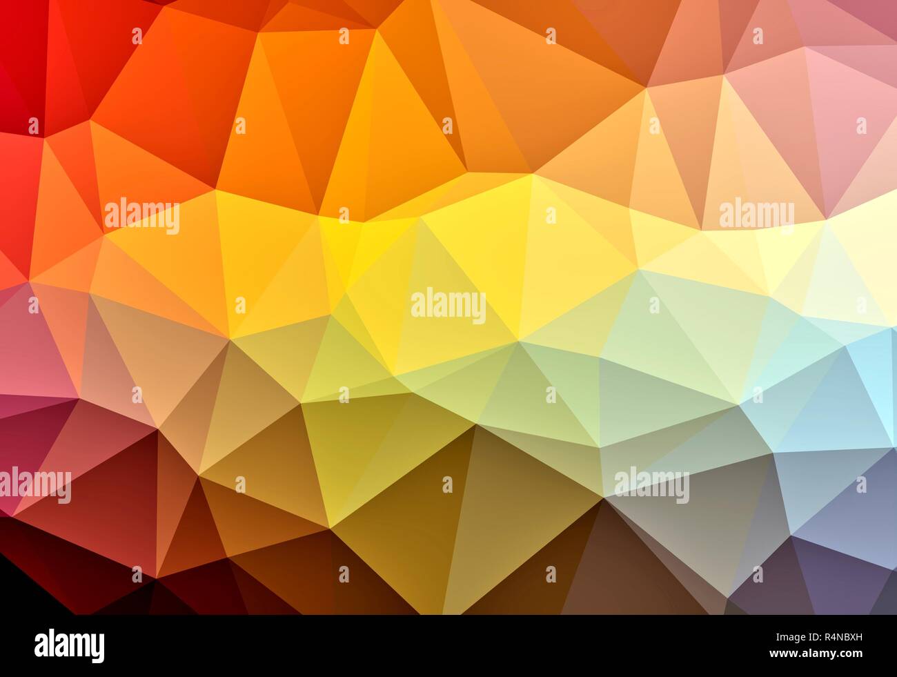 Schema triangolare Foto Stock