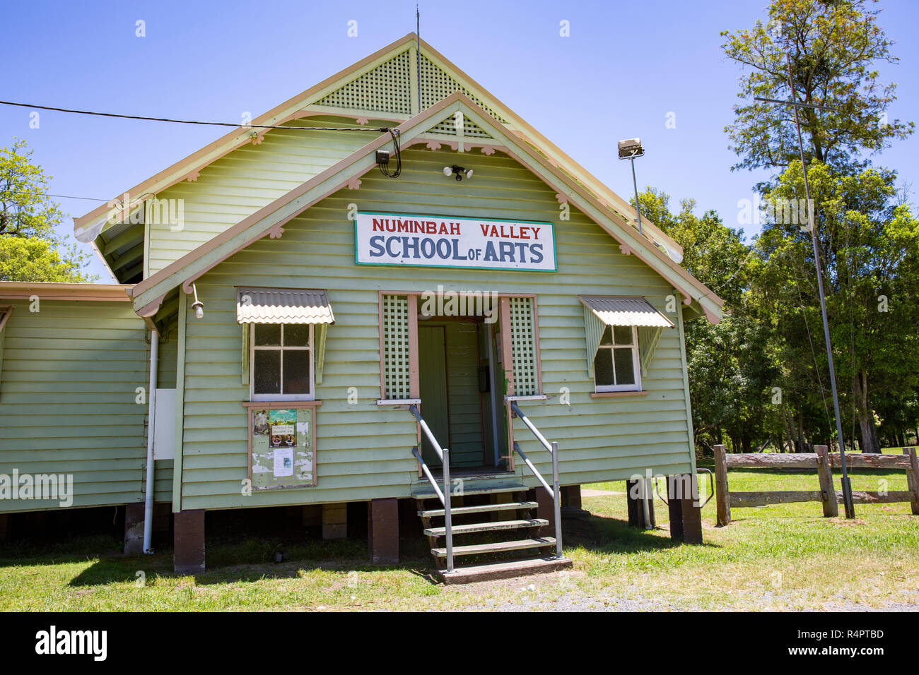 Valle Numinbah scuola di arti di Springbrook parco nazionale,entroterra della Gold Coast, Queensland, Australia Foto Stock