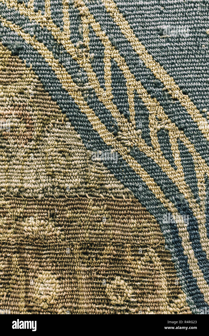 Arazzo pattern tessili Foto Stock
