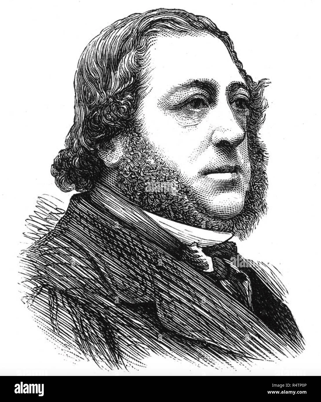 MAYER AMSCHEL de Rothschild (1818-1874) inglese dell'imprenditore e politico Foto Stock