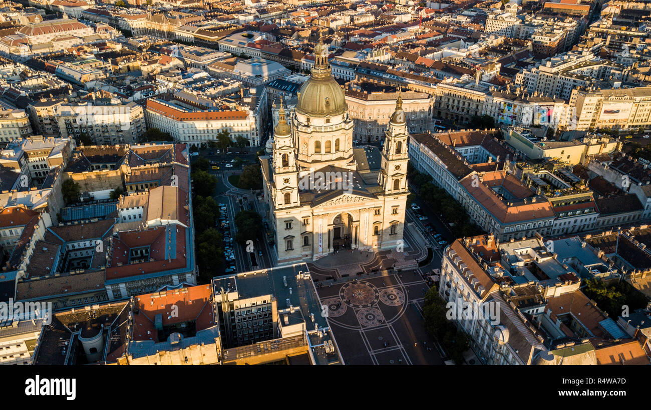 La Basilica di Santo Stefano Szent István Bazilika, Budapest, Ungheria Foto Stock