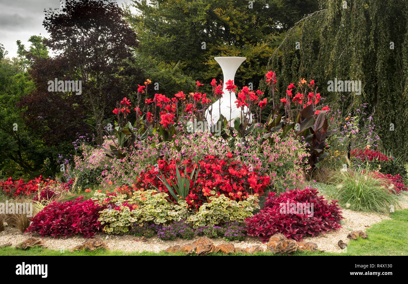 Victoria Gardens, Truro, Cornwall, Regno Unito Foto Stock