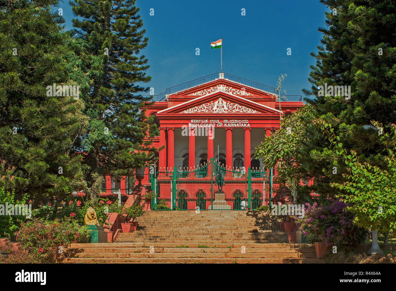 02-Nov-2009-Karnataka High Court di Cubbon Park ; Bangalore ; Karnataka ; India asia Foto Stock