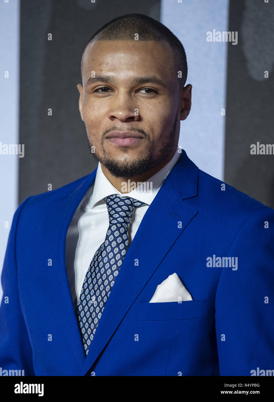 Londra, Regno Unito. 28 Nov, 2018. Chris Eubank Jr assiste la premiere europeo di 'Creed II' al BFI IMAX. Credito: Gary Mitchell SOPA/images/ZUMA filo/Alamy Live News Foto Stock