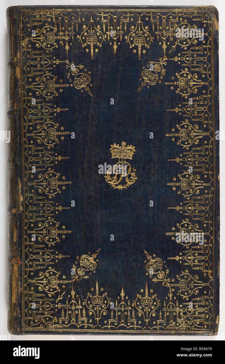 Tredici sermoni di Oxford. I religiosi per la copertina del libro. . Tredici Sermoni, predicato prima dell'Università di Oxford. 1749. Fonte: 224.h.3 l'attacco anteriore. Autore: Bilstone, John. Foto Stock