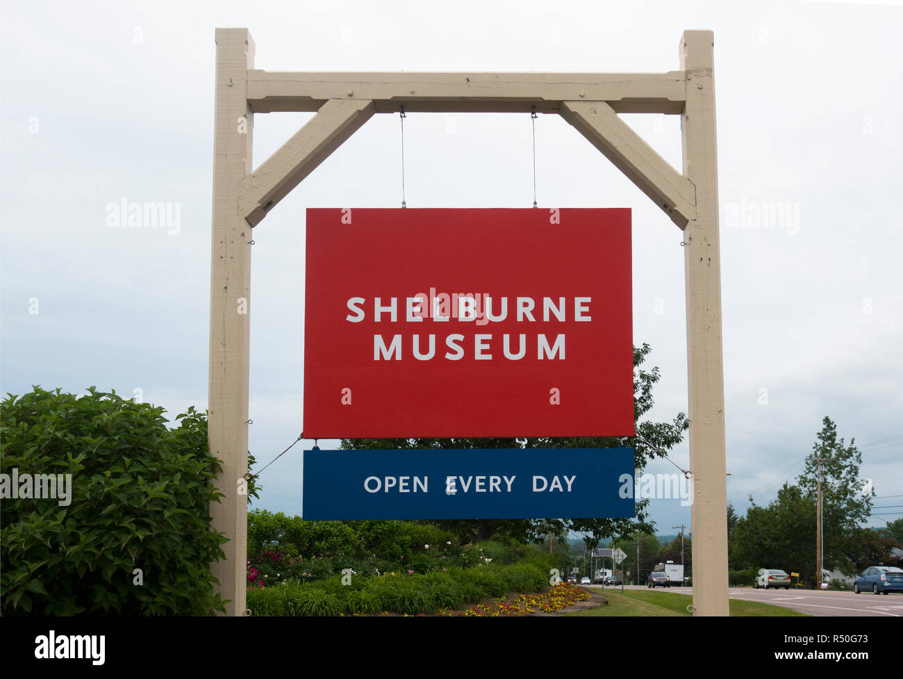 Museo Shelburne Vermont Foto Stock