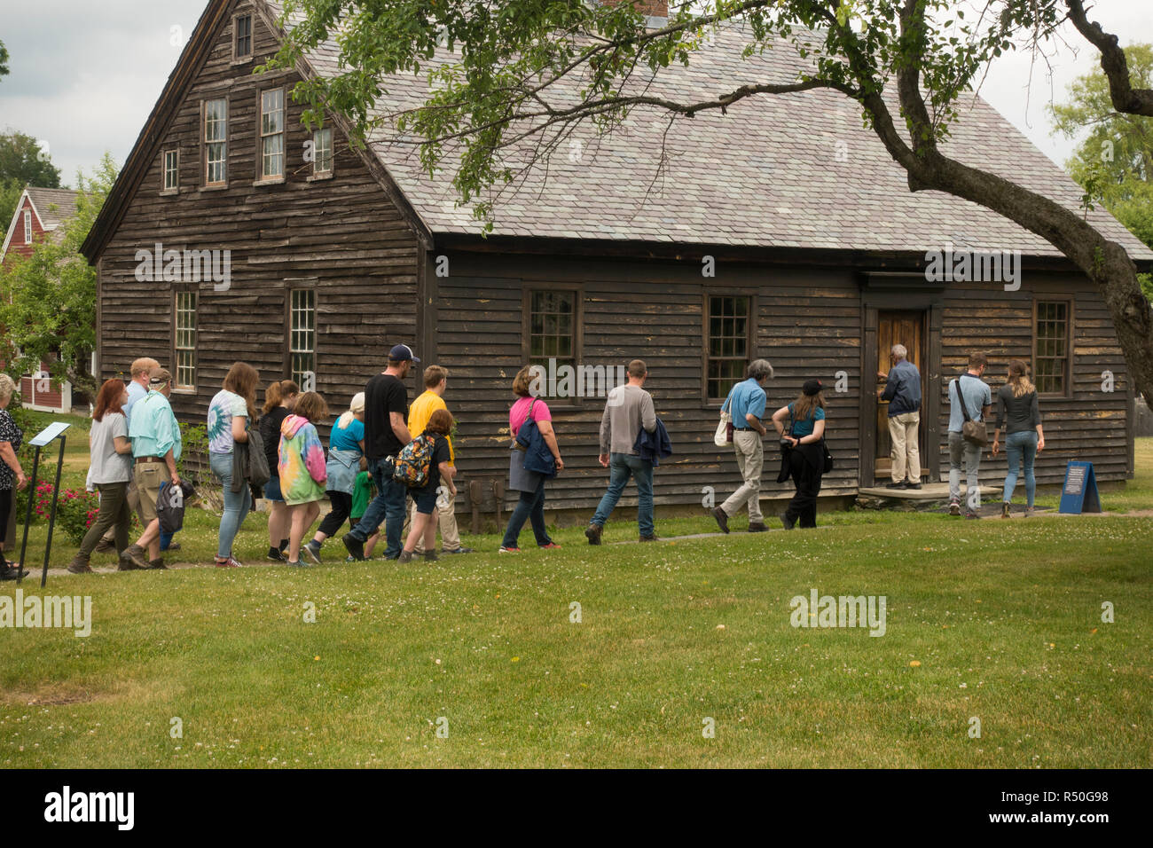 Museo Shelburne Vermont Foto Stock