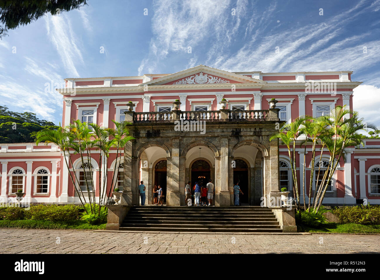 Il Museu Imperial de Petrópolis Museo Imperiale in Petropolis, Brasile Brasile Foto Stock