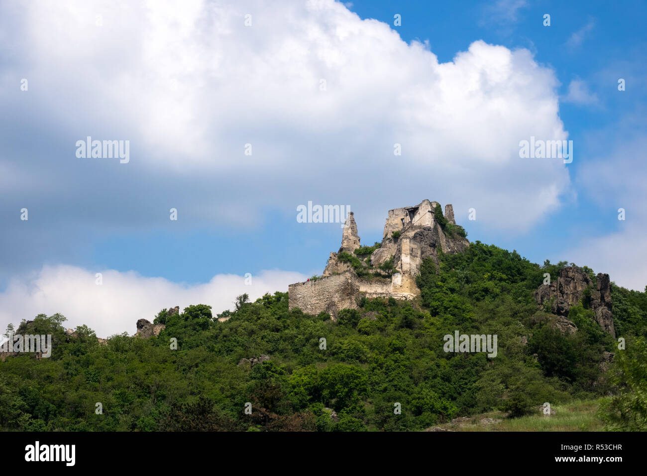 Rovina dÃ¼rnstein Foto Stock