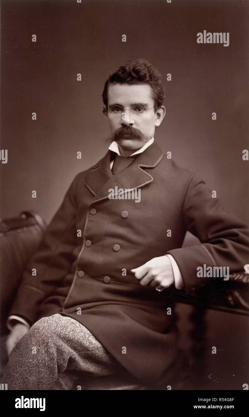 William nero. Il ritratto. n. 1-15. Londra, 1877. William nero (1841-1898). Il romanziere scozzese. Ritratto. Immagine presa dal ritratto. n. 1-15. Originariamente pubblicato/prodotto in Londra, 1877. . Fonte: P.P.1931.PCG, piastra II. Lingua: Inglese. Foto Stock