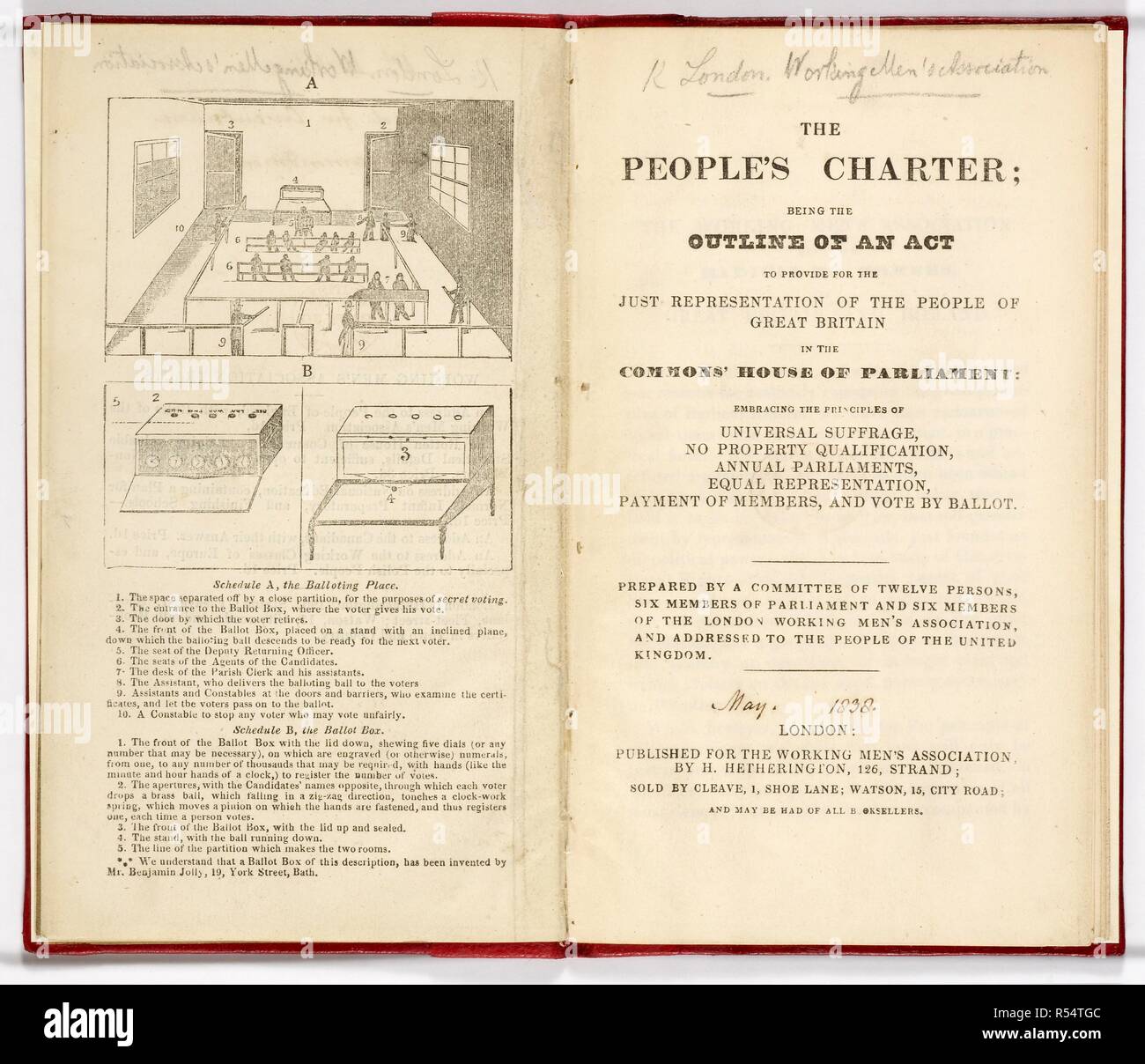 Durante il 1830s, continua insoddisfazione con la limitata estensione del  franchising raggiunti nel 1832 ha portato alla nascita di un nuovo  movimento di riforma noto come Chartism. Il movimento ha preso il