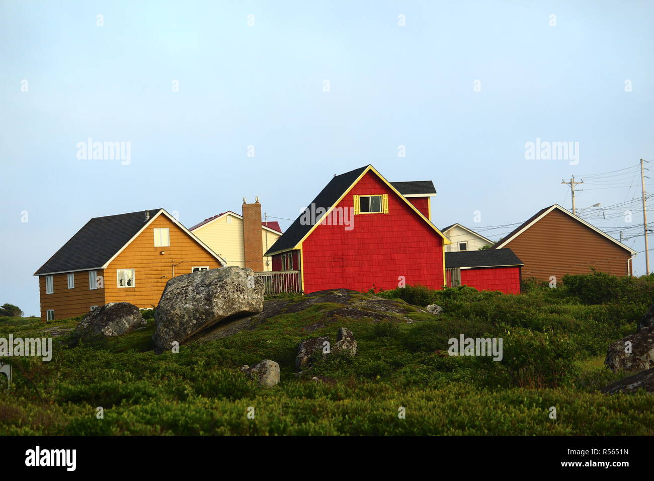 Peggy's Cove en Nouvelle-Ecosse Foto Stock