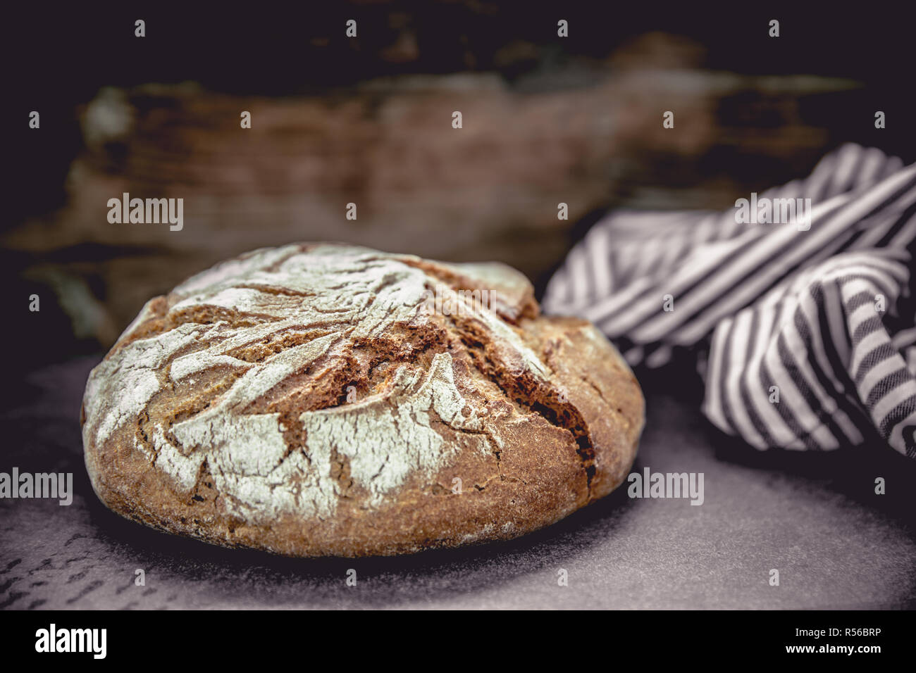 Organici di pane di segale pane misto Foto Stock