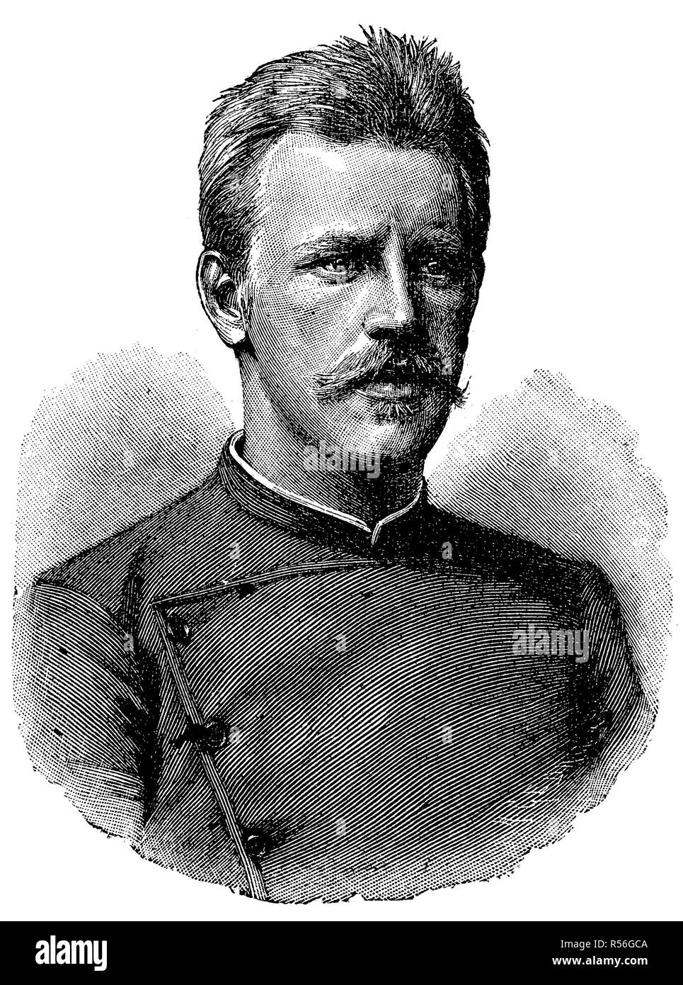 Fridtjof Nansen, 1861- 1930, explorer, scienziato, Diplomat, umanitario e premio Nobel per la pace Foto Stock