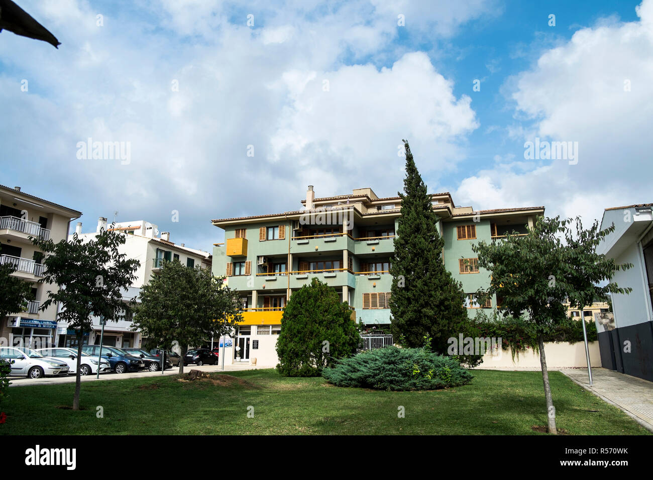 Appartamenti Bressol in Port de Pollenca, Mallorca Foto Stock