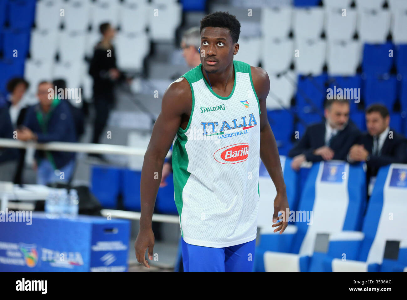 Brescia, Italia. 29 Nov, 2018. Pallacanestro FIBA World Cup Qualificazioni: Italia v Lituania, Brescia, Italia. Credito: Mickael Chavet/Alamy Live News Foto Stock