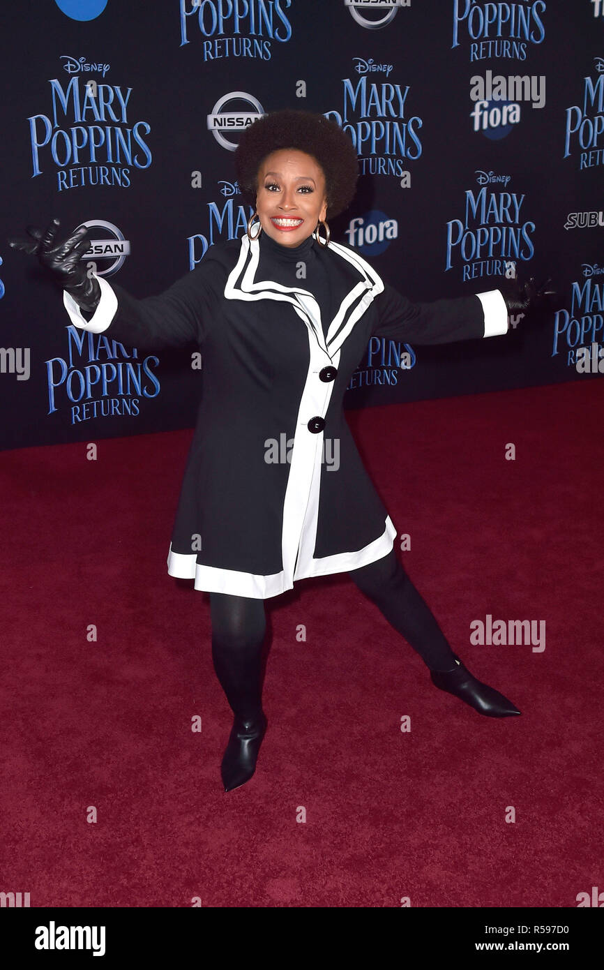 Los Angeles, Stati Uniti d'America. 29 Nov, 2018. Jenifer Lewis partecipando alla premiere di Disney's 'Mary Poppins restituisce' a El Capitan theater su Novembre 29, 2018 a Los Angeles, California. Credito: Geisler-Fotopress GmbH/Alamy Live News Foto Stock