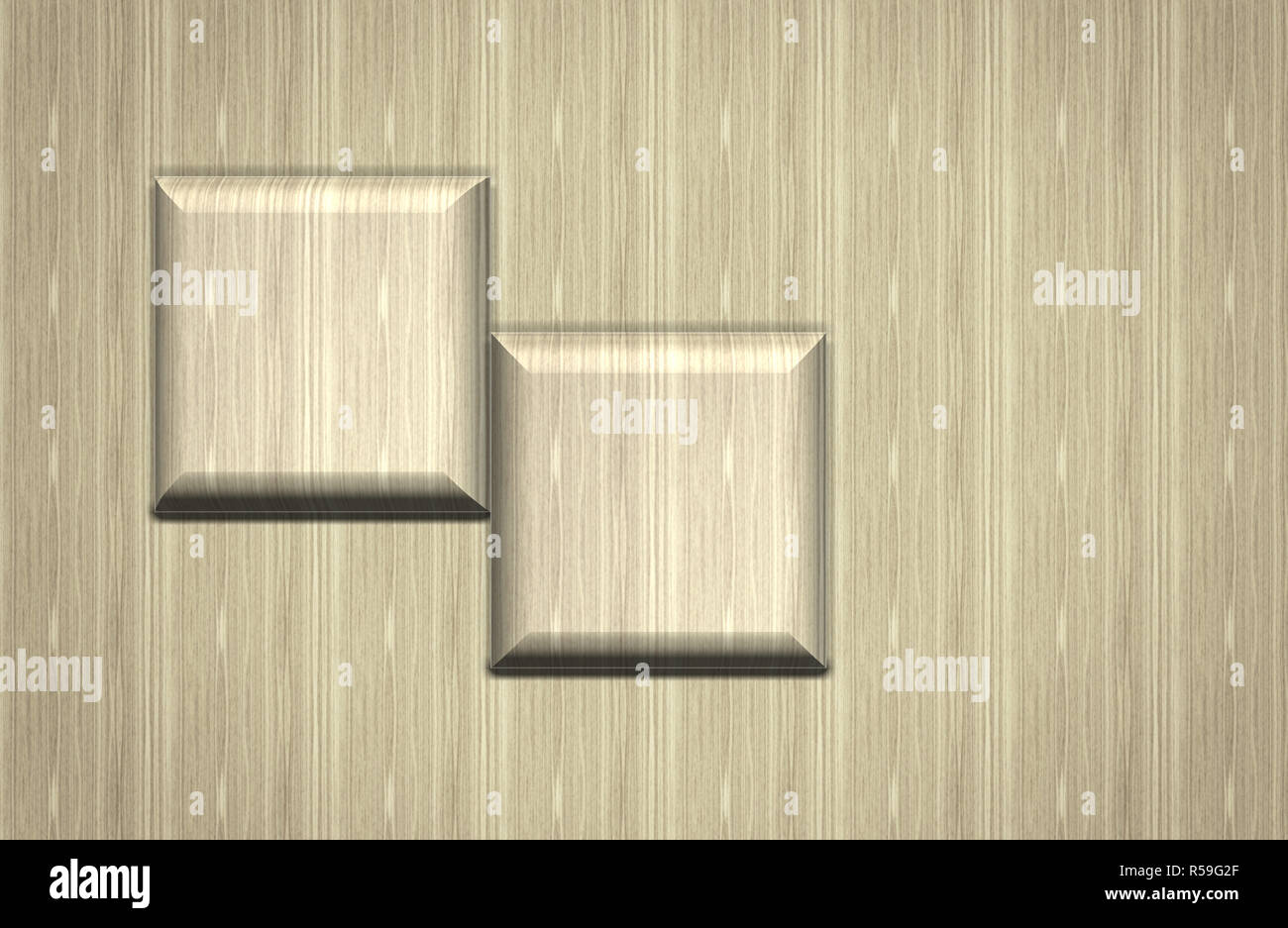 Struttura di legno Foto Stock