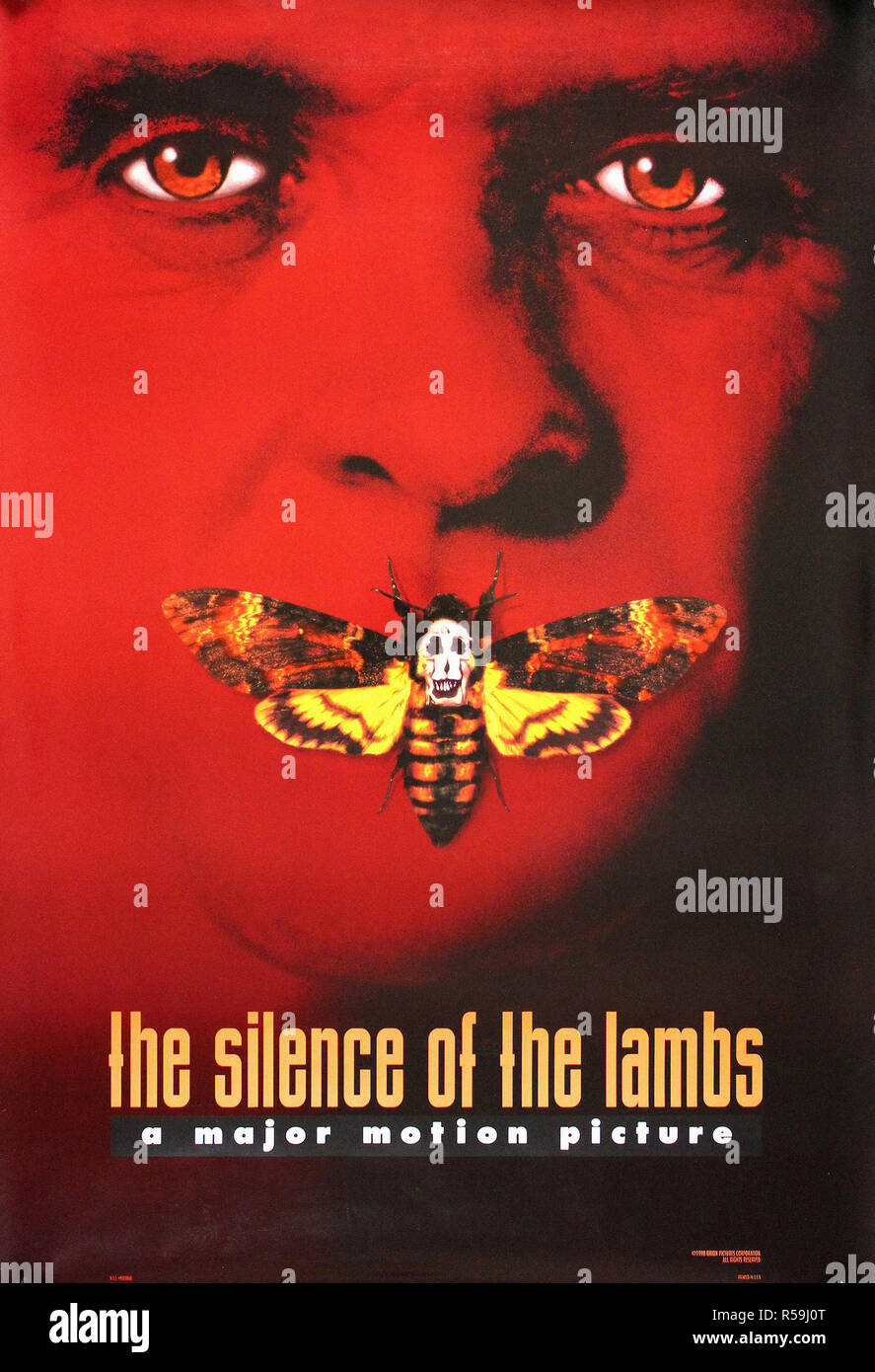 Il silenzio degli innocenti - originale poster del filmato Foto stock -  Alamy