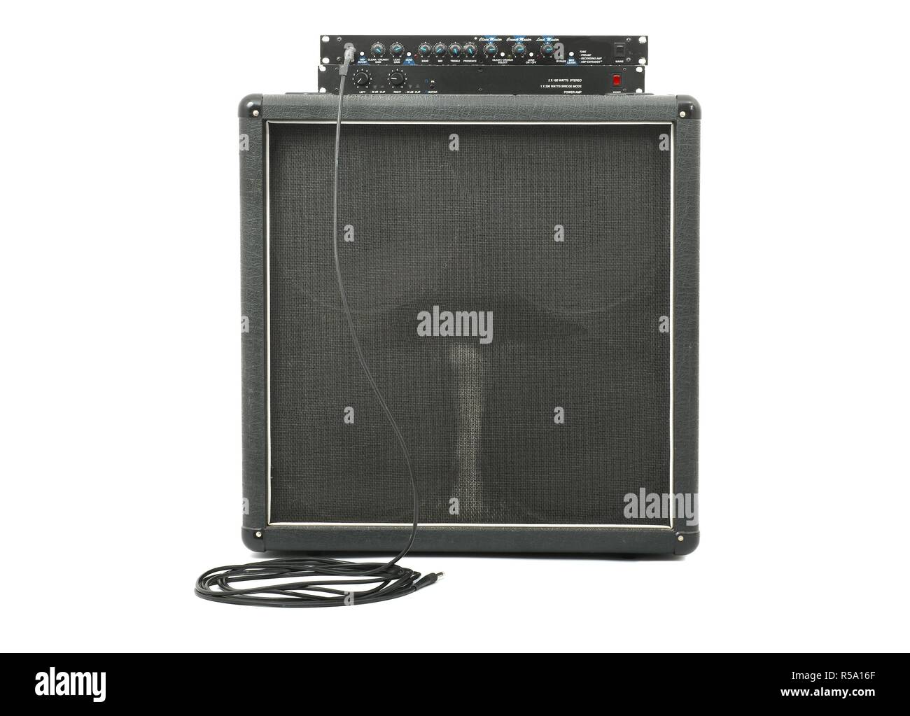 Amplificatore per chitarra cabinet Foto Stock