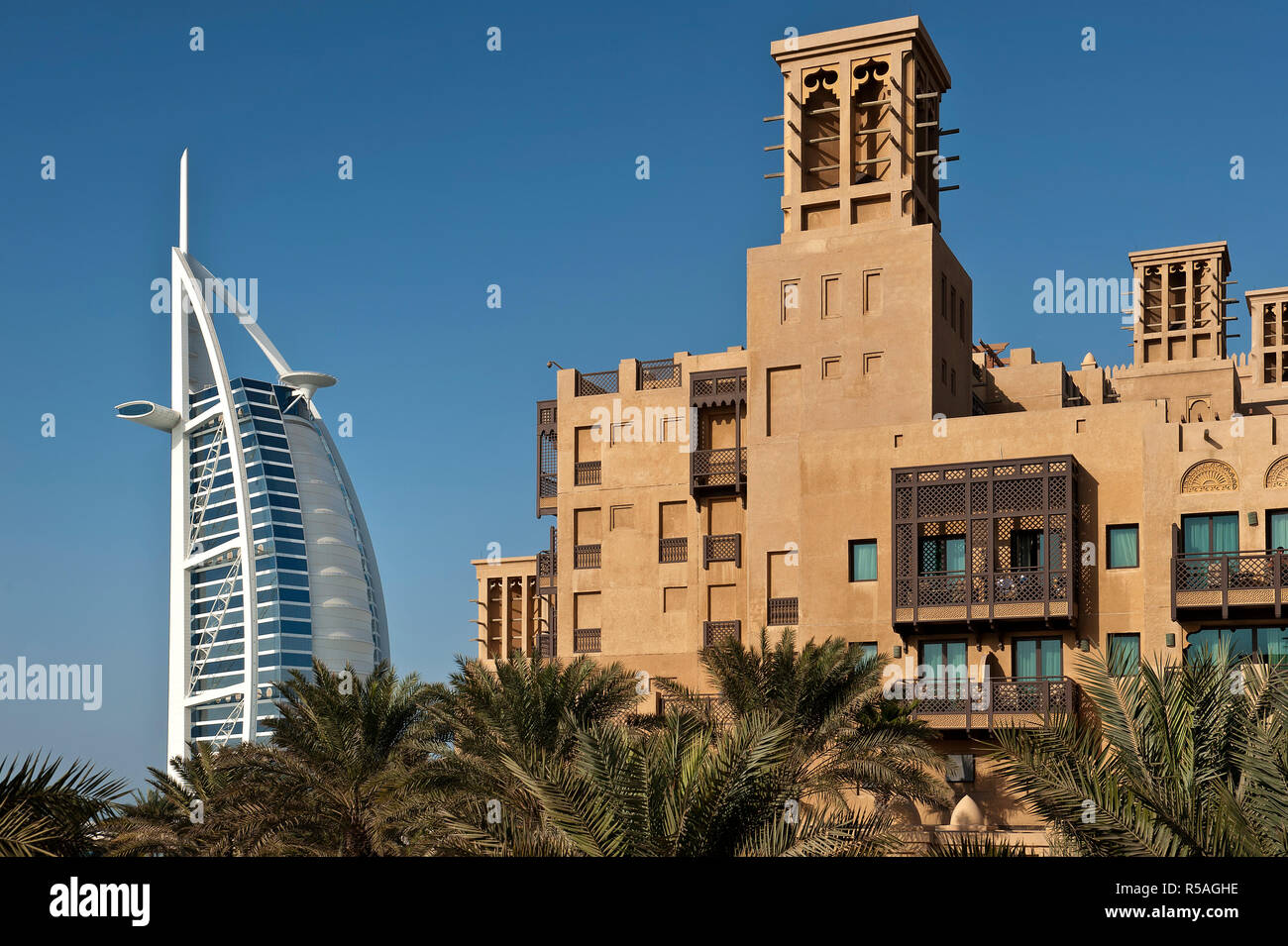 Burj al arab Foto Stock