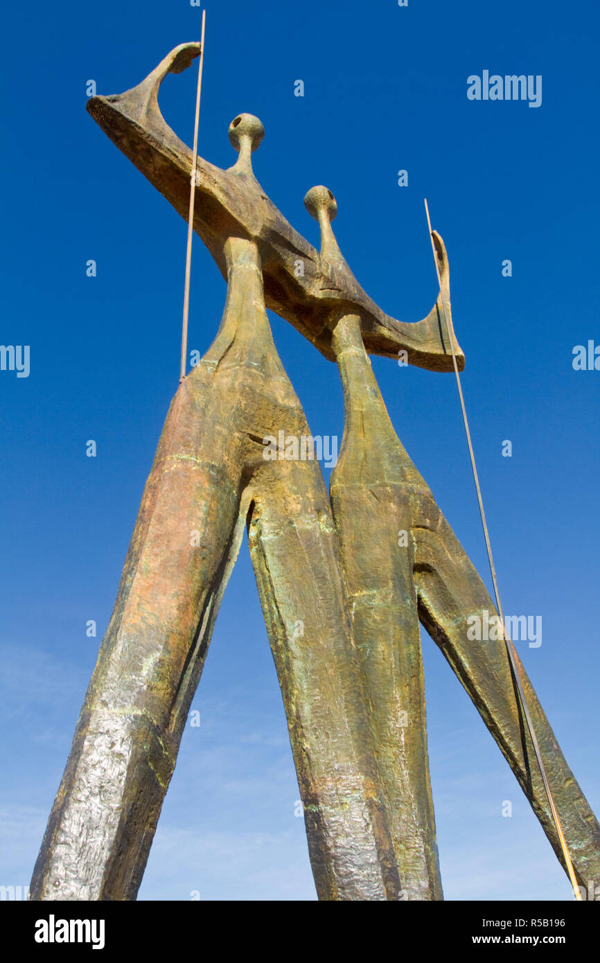 Il Brasile, Distrito Federal-Brasilia, Brasilia, tre poteri Square, Foto Stock