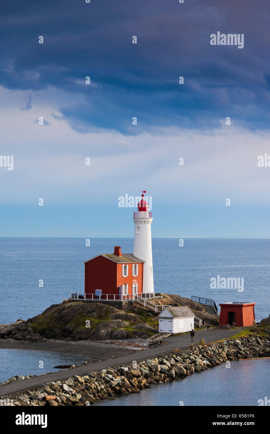 Canada, British Columbia, l'isola di Vancouver, Victoria, Fisgard Lighthouse Foto Stock