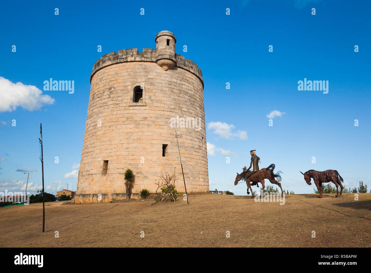 Cuba, provincia di Matanzas, Varadero, torre dalla Meson del Ristorante Quixote Foto Stock