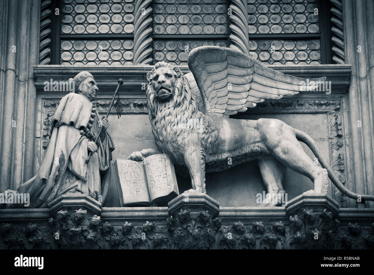 Basilica di San Marco, Piazza San Marco, Venezia, Italia Foto Stock