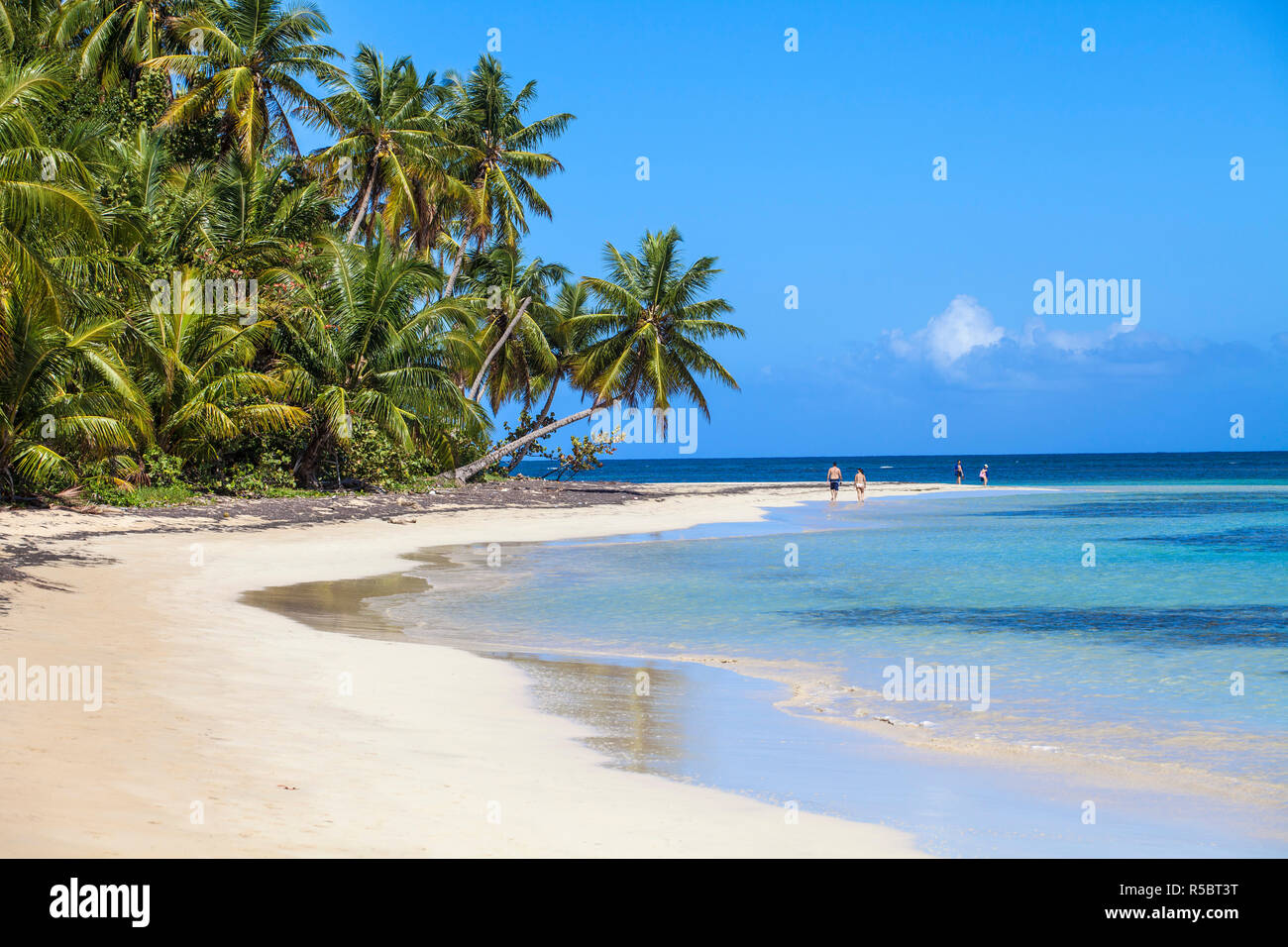 Repubblica Dominicana, penisola di Samana, Las Terrenas, El Portillo Beach Foto Stock