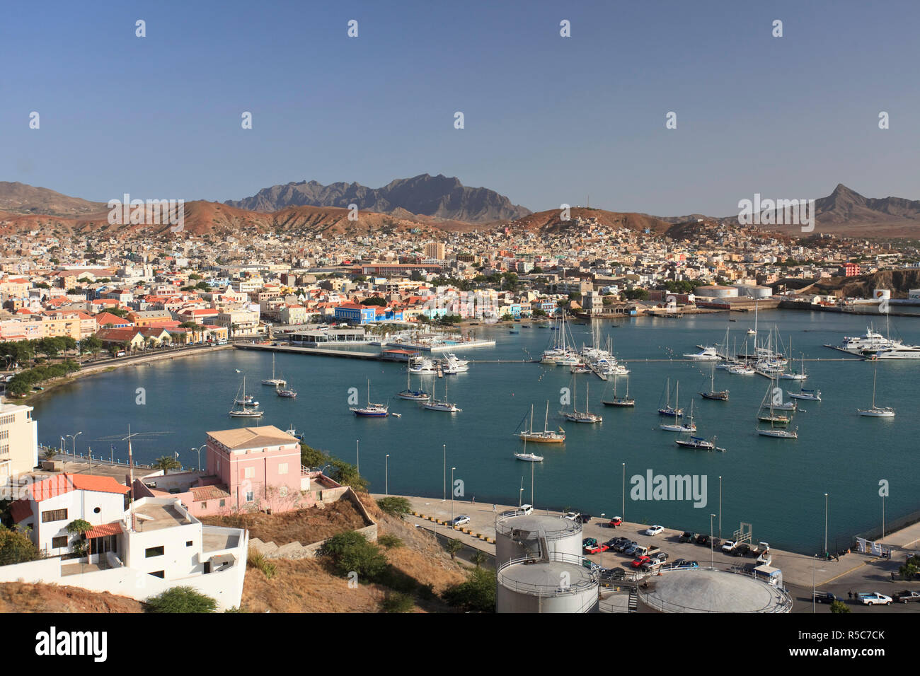 Capo Verde, Sao Vicente, Mindelo, Porto Foto Stock