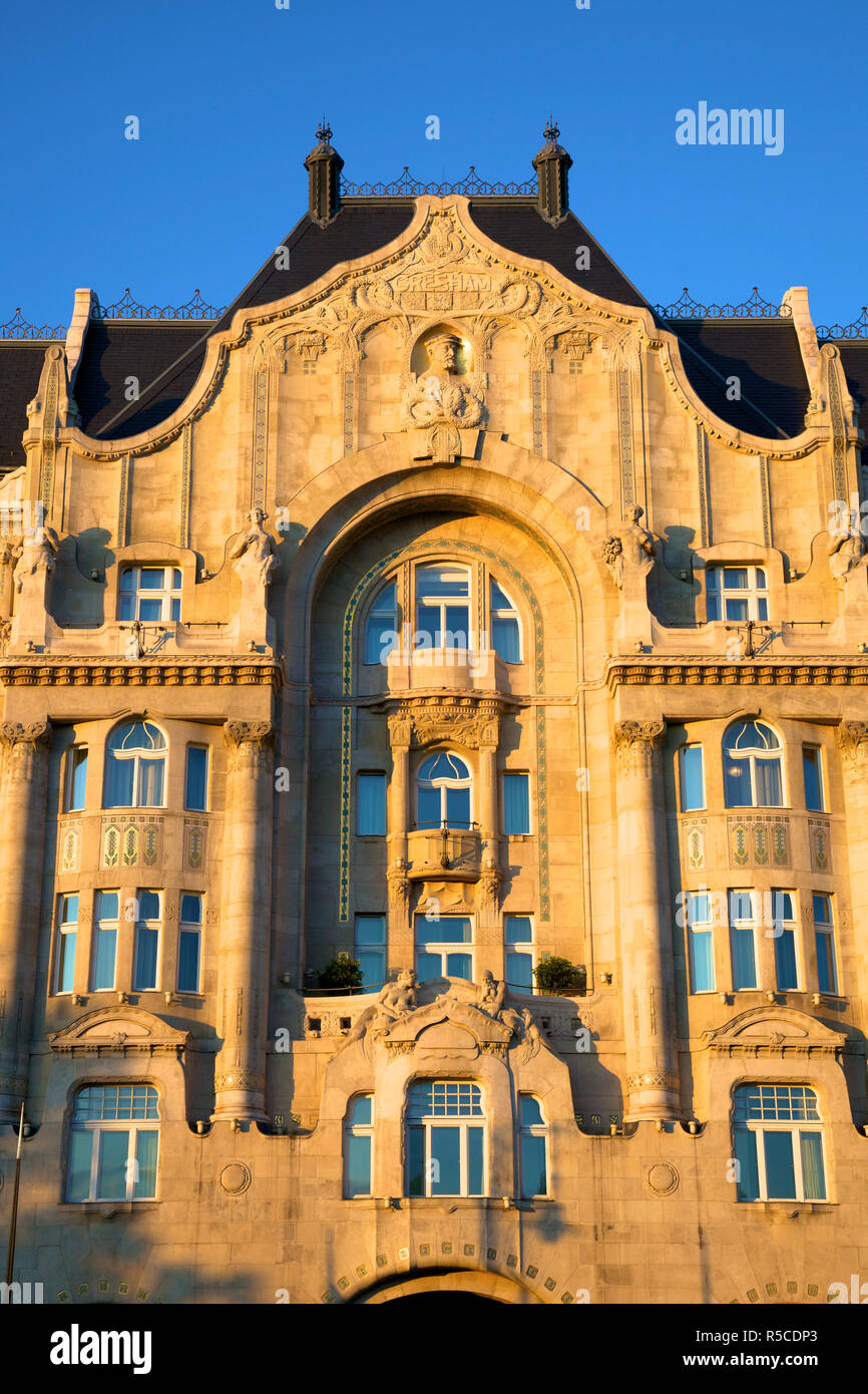 Four Seasons Hotel Gresham Palace, Budapest, Ungheria Foto Stock