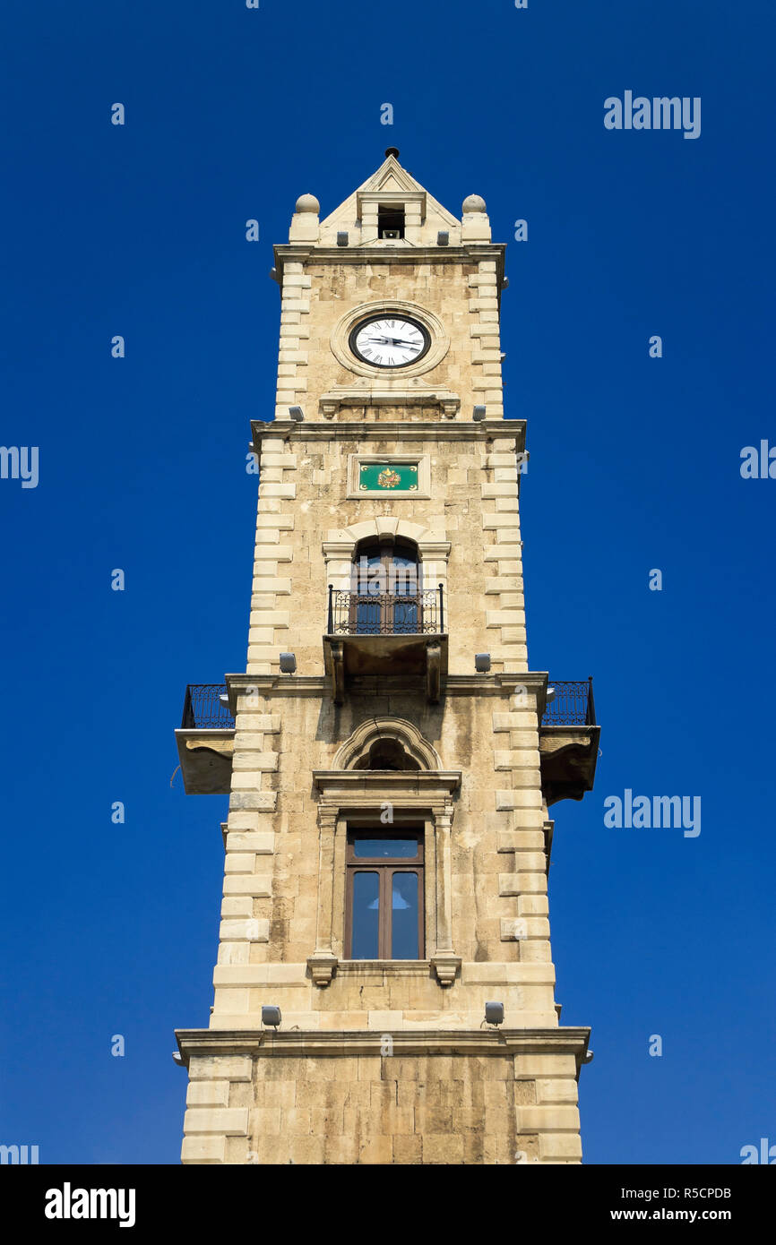 Il Libano, Tripoli, Città Vecchia, Al Tall Clocktower square Foto Stock