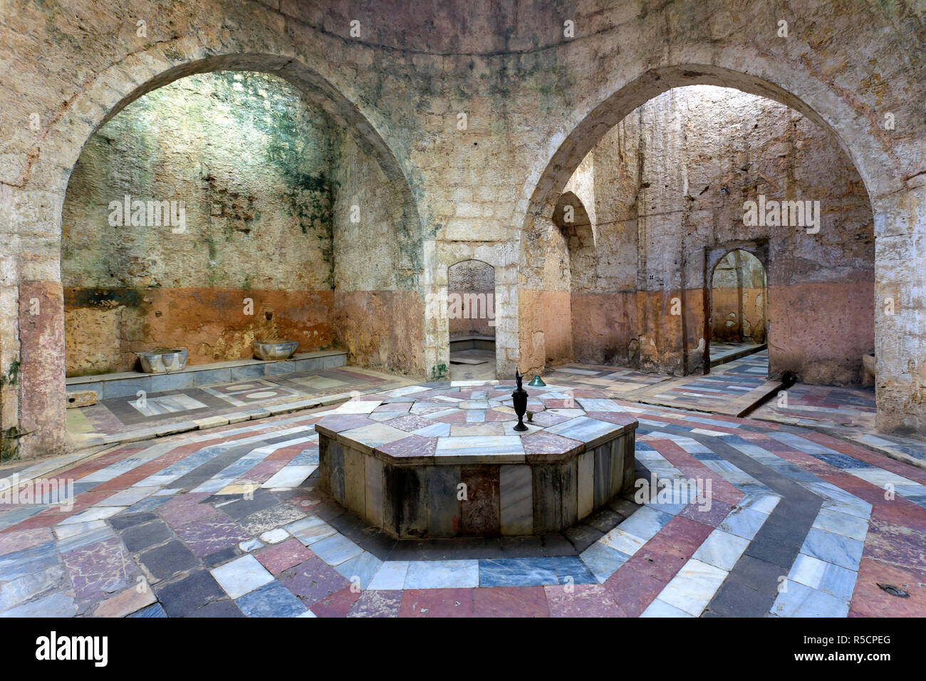 Il Libano, Tripoli, Città Vecchia, El Jadid hammam (bagno) Foto Stock